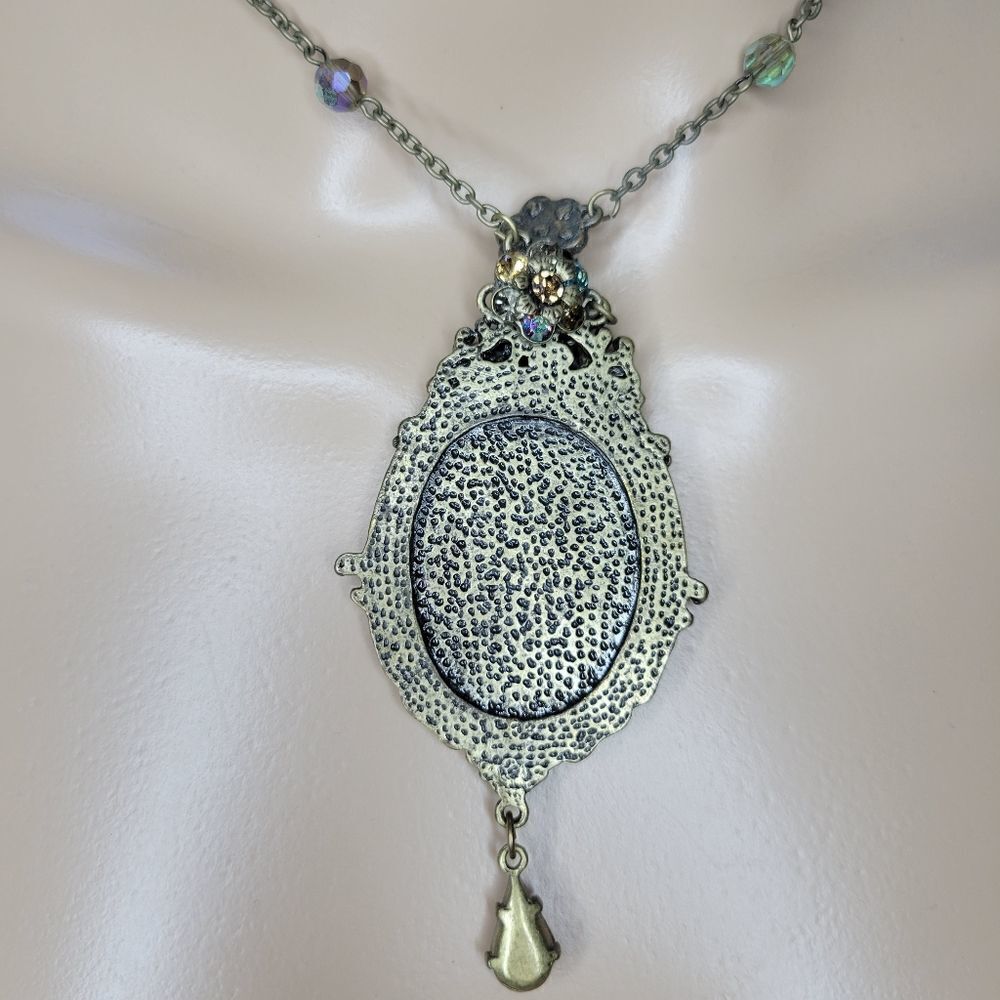 Vintage floral necklace - Picture 11 of 13